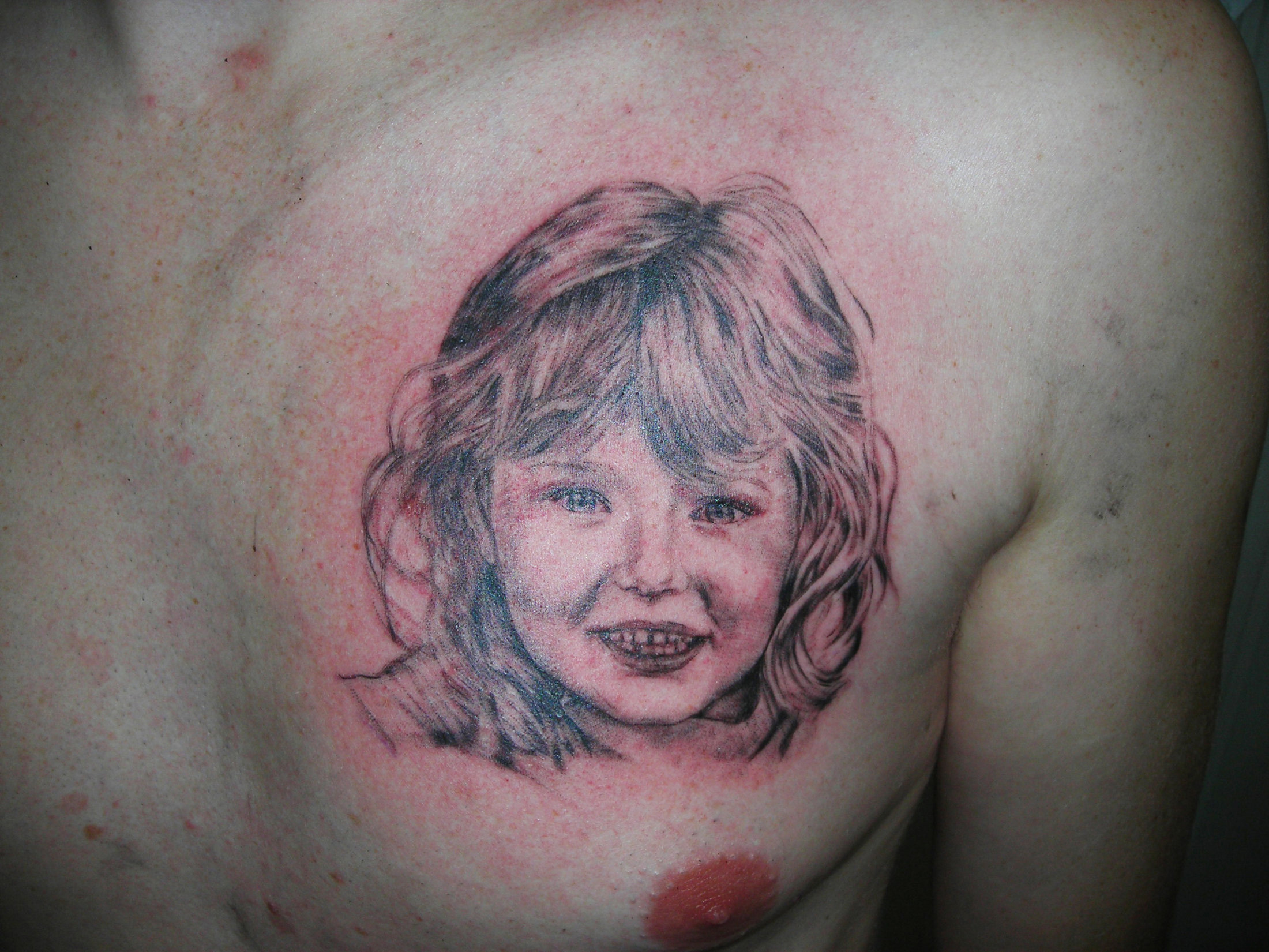 Réalisation de portraits en tatouage sur photo - Tattoo Studio Orléans